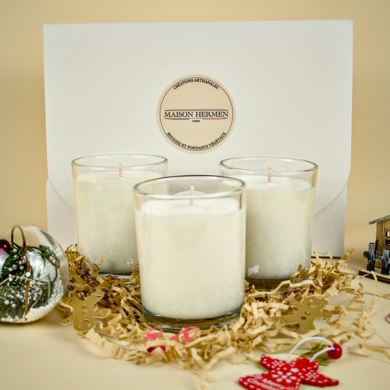 Coffret 3 bougies généreuses