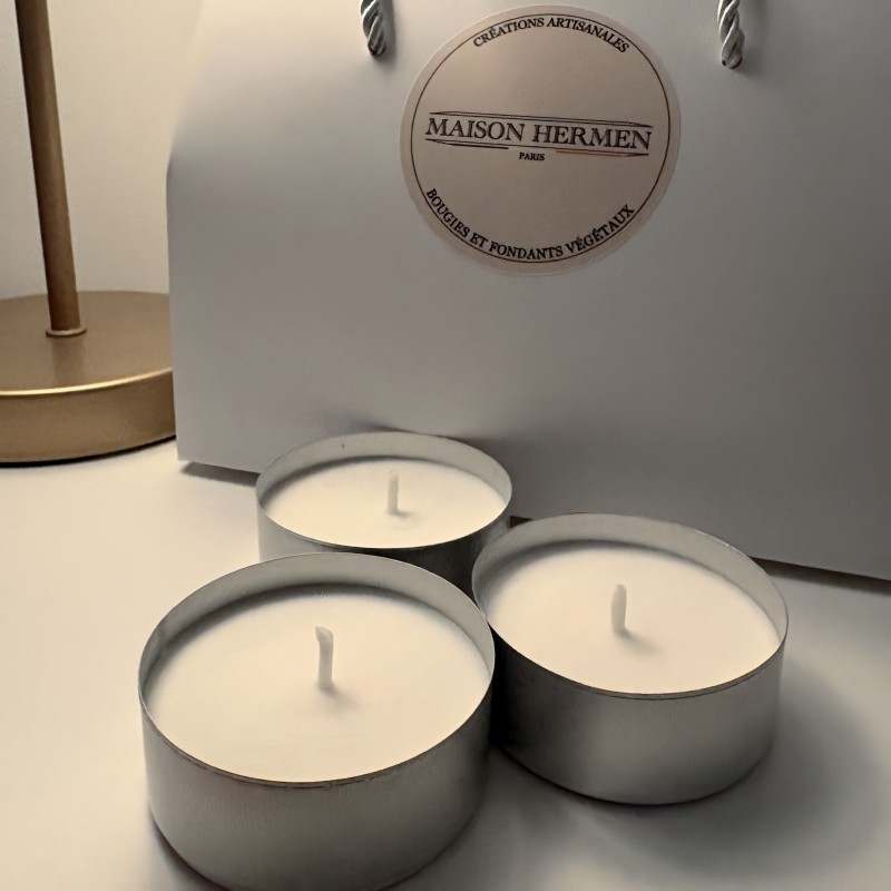 Offre découverte - 3 bougies chauffe-plat (moyenne 20g)